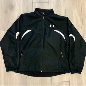 Under Armour ZipUp Fleece Lined Windbreaker Size L